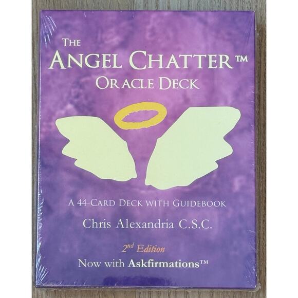 Angel Chatter Oracle Deck by Chris Alexandria 2nd Edition - Picture 1 of 2